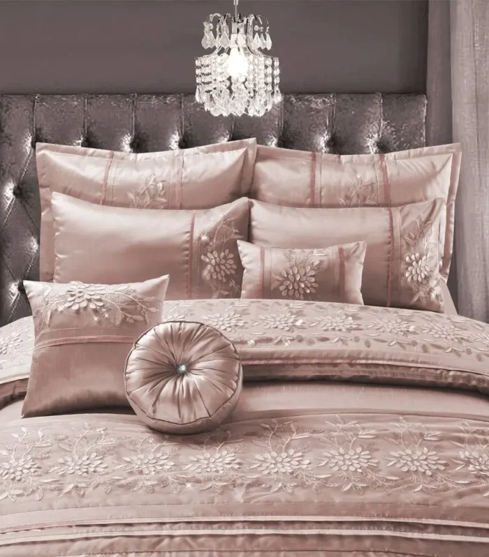 Cassandra Embroidered Duvet Cover Set