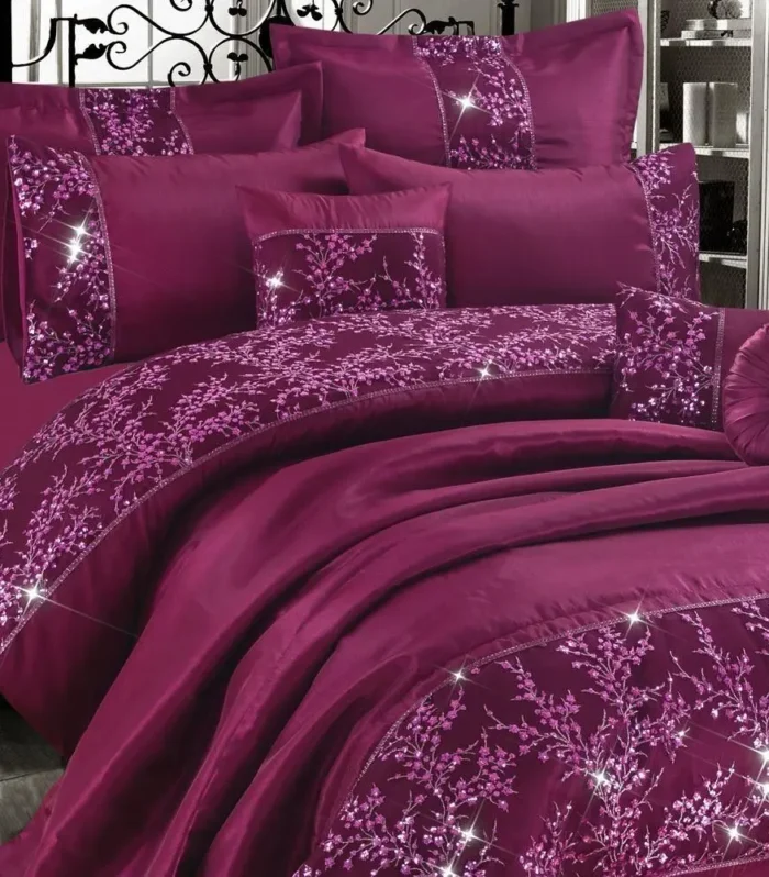 Gigi Embroidered Throw And Pillowsham Set