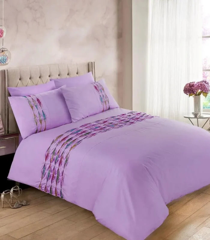 Hannah Diamante Band Duvet Cover Set