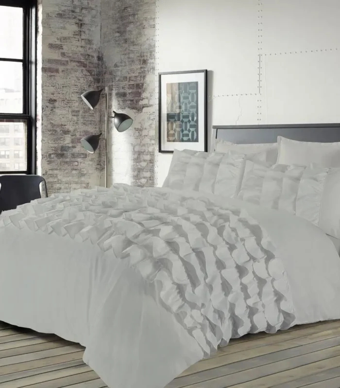 Priscilla Frilled Duvet Cover Set