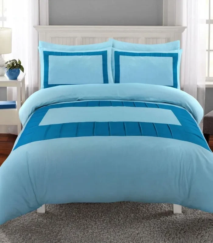 Wasi Pintuck Panel Duvet Cover Set