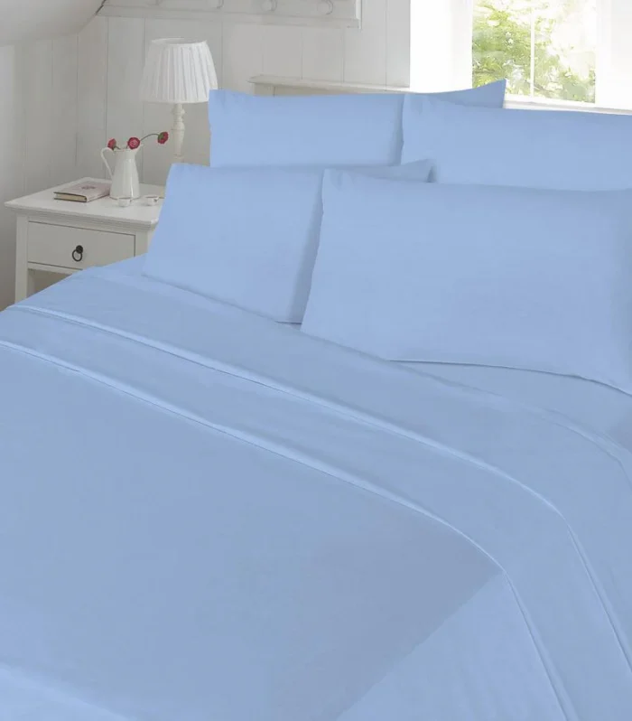 Polycotton Percale 180 Thread Count Housewife Pillow Cases