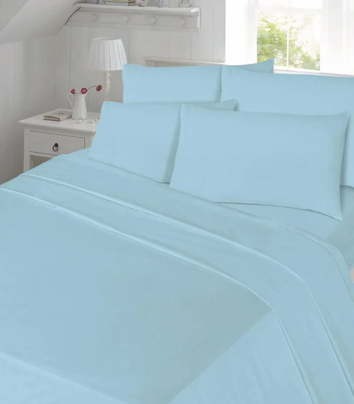 Polycotton Percale 180 Thread Count Fitted Sheet