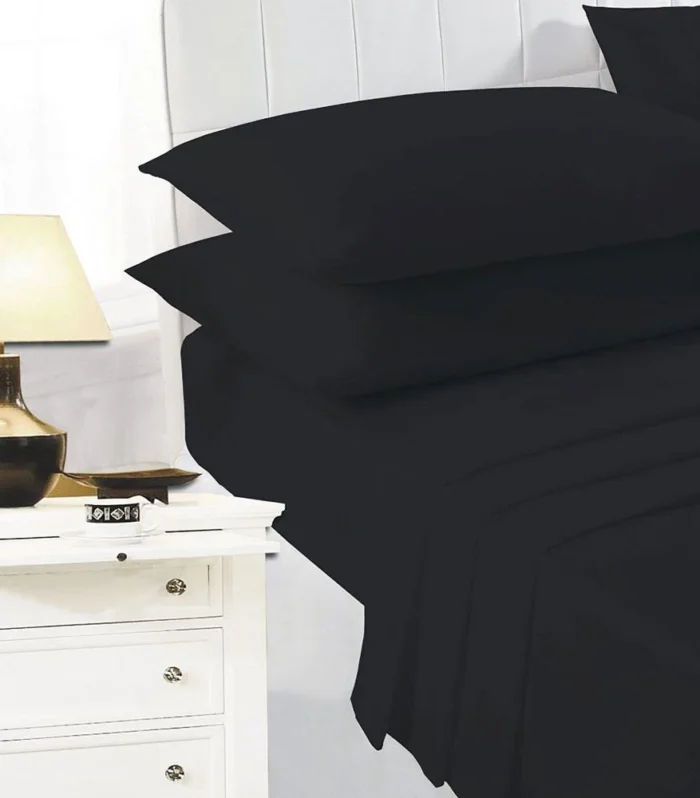 Easy Care Polycotton Extra Deep Fitted Sheet